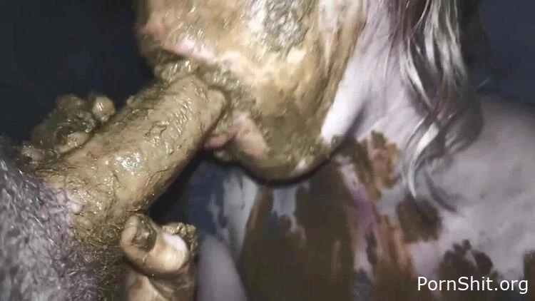 DirtyBetty - Underground Scat Party Chill poop videos - Shitting In Mouth, Freak Scat, Porn Scat