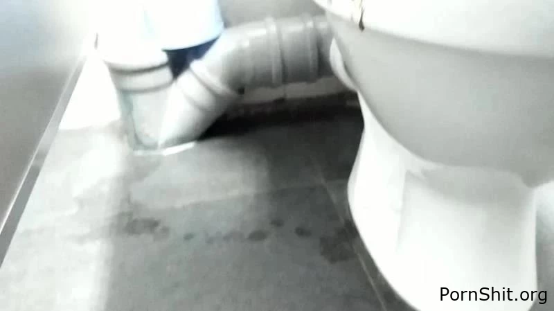 Diarhea and pee in WC - nastygirl - Super Detail Poop, Shaking Shit, Bondage Scat