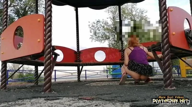 Shit in the playground - ModelNatalya94 - Scat Extreme, Desire Will Crap, Eatable Rolls