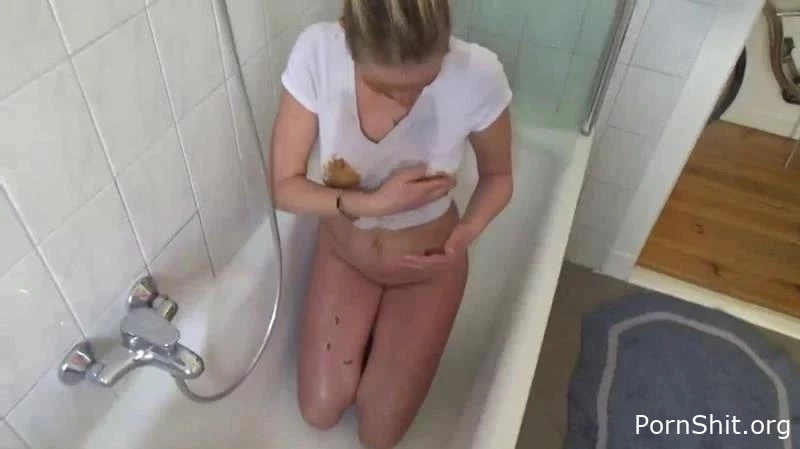 sweet girl licks her shit - Suzandirty - Cream With Diarrhea, Shitty Anal, Panty Poop