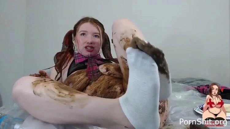 GingerCris - Filthy Funtime with Daddy - Booba Scat, Scat Man, Shitting Assbig Pile