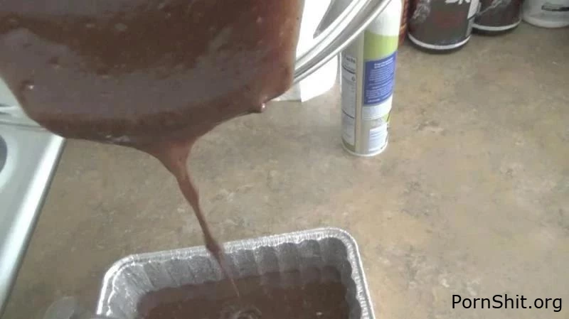 Chocolate Brownie Poop Cake - JessicaKayting - Scattered, Proud Scat, Roleplay With Shit