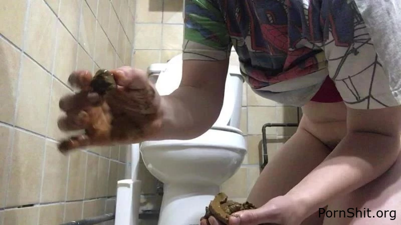 Breakfast Food Smear - ChubbiBunni - Shitting Girl Video, Amateur Shitting, Mateurs Scat