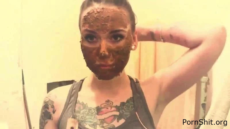 Sweet Betty Parlour - Shitty Make-Up Tutorial - ModelNatalya94 - Dense Dinner With Shit, Slurry Porn, Dirtyfairy