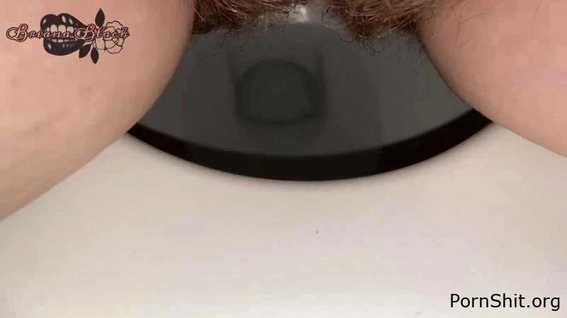 cleopatra - Bathroom Time With Bri Compilation - BrianaBlack - Close Up Shitting, Simulation Scat, Kiss Shit