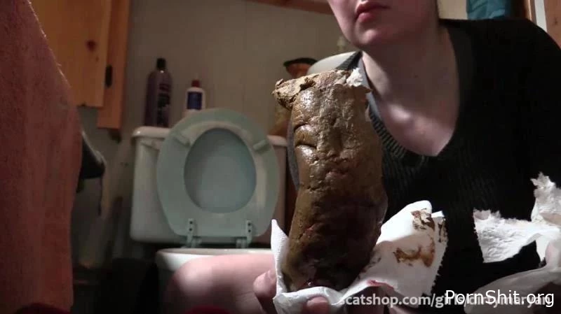 Pooping thick log at my in laws place - DirtyMaryan - Free Scat, Dirty Scat Orgies, Farted