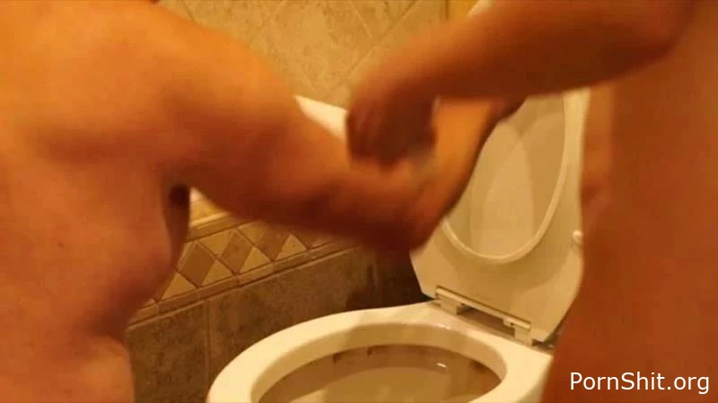 Slaves head in toilet bowl full of shit - MistressSophia - Dense Dinner With Shit, Slurry Porn, Dirtyfairy