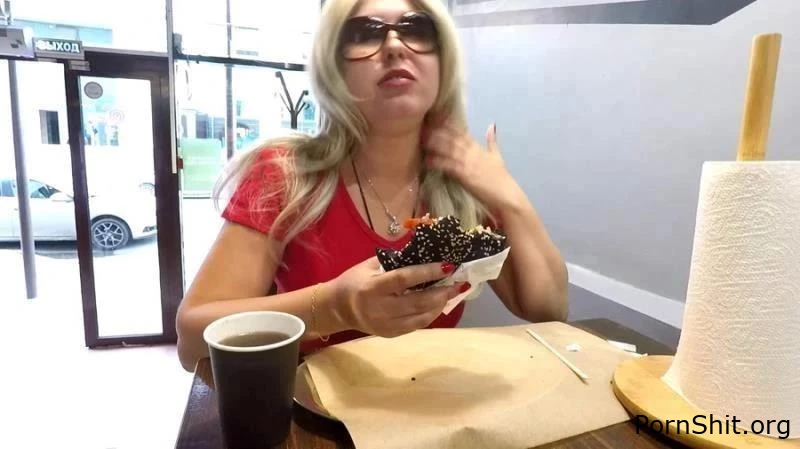 Leggings Pooping In Fast Food Restaurant with janet - Feces, Piece Of Shit, Fetish Sex