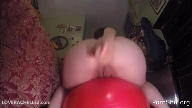 Natasha Cruel - Fucking my gassy shitty ass on a bouncy ball - Anna - Fountain From The Ass, Profusely Shit, Perverted Scat Sex