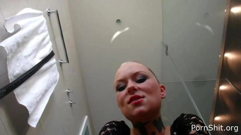 Hotel bath room scat slaves pov version - Puke - Feces, Piece Of Shit, Fetish Sex