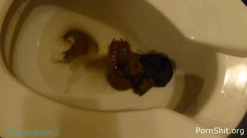 Multicolored Shit Explosion With Tons Of Farts And Pee - Secretlover3 - Masturbate To Shit, Shitting Girls, Covering Defecation