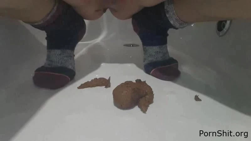 Weekend Full Toilet Slave Day 2 of 3 Complete - EllaGilbert - Madness Scat, Mucus In The Toilet, Backside