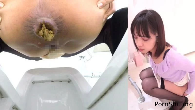 Pooping girl on her underwear - Practice With Shit, Original Scat, Defecation In Bathroom